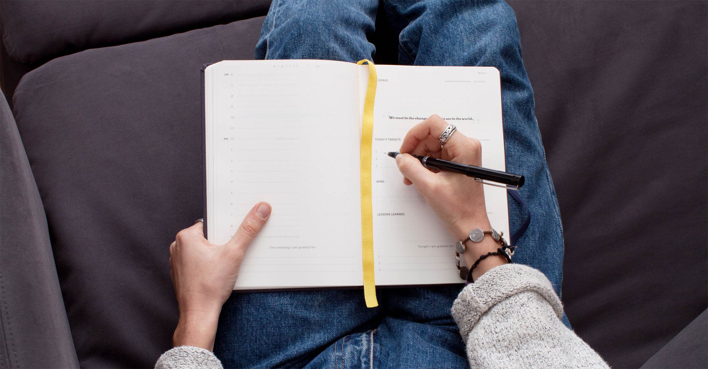 best undated planner self journal